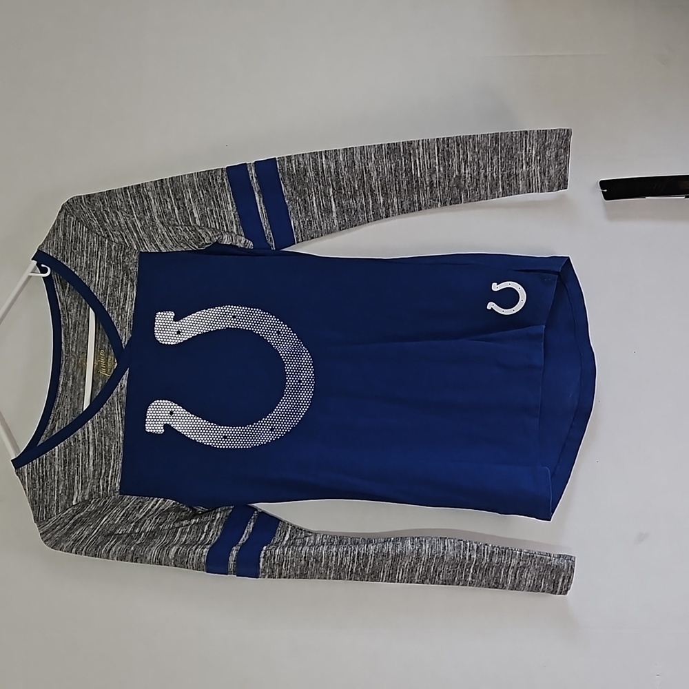 NFL Women's Top - Blue and Gray